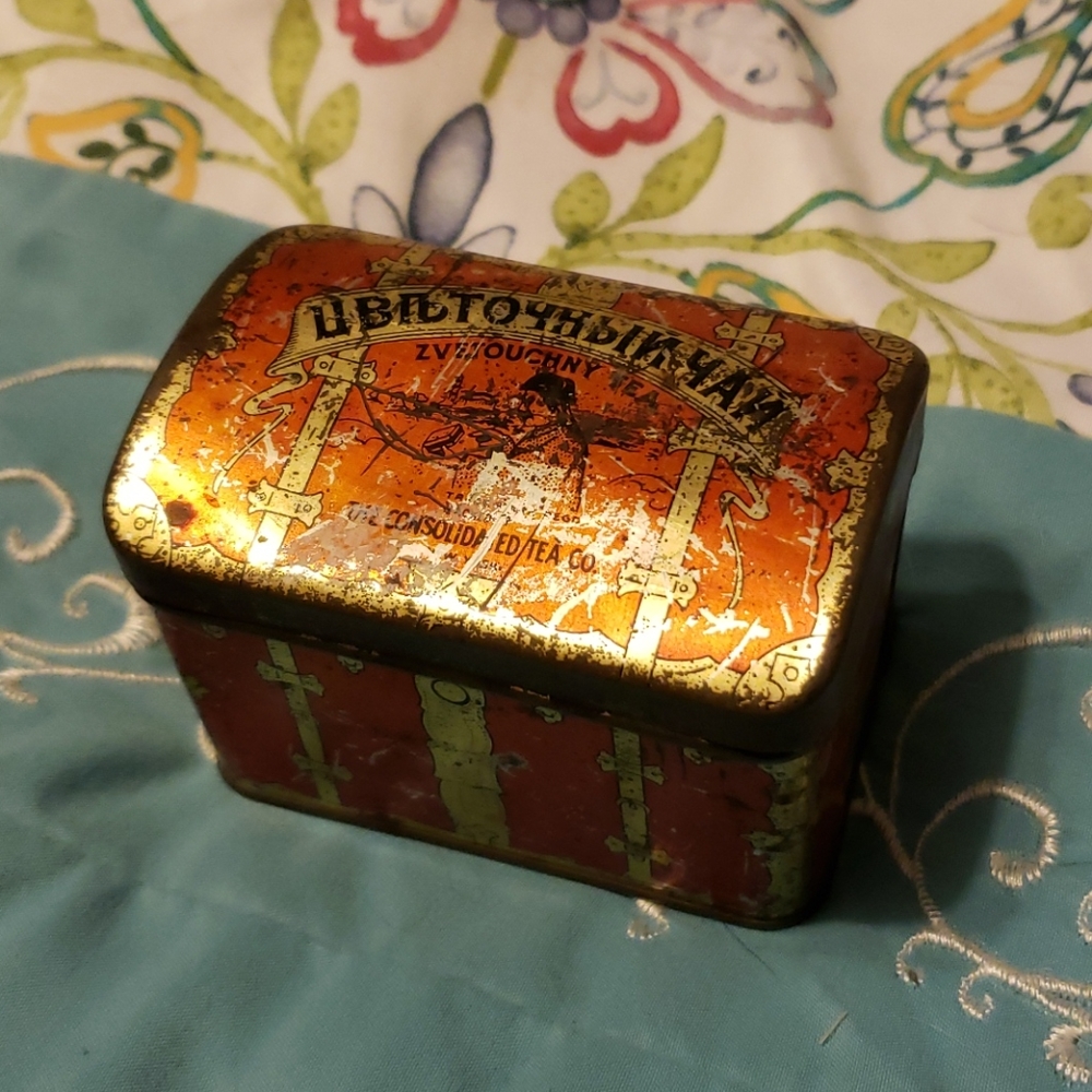 Vintage Tea Tin